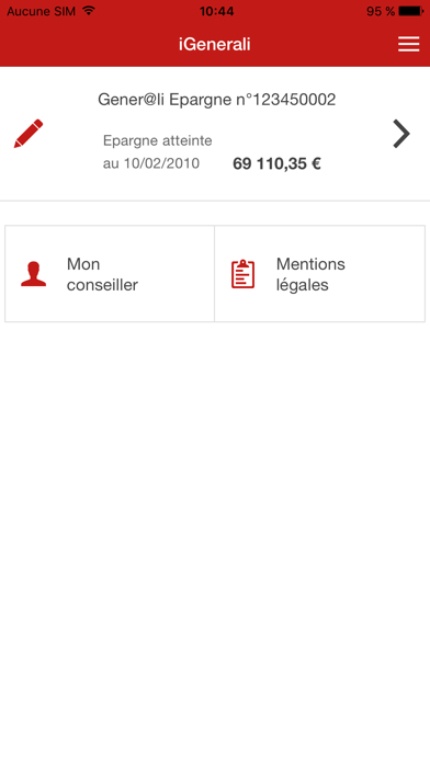 Screenshot #1 pour iGenerali