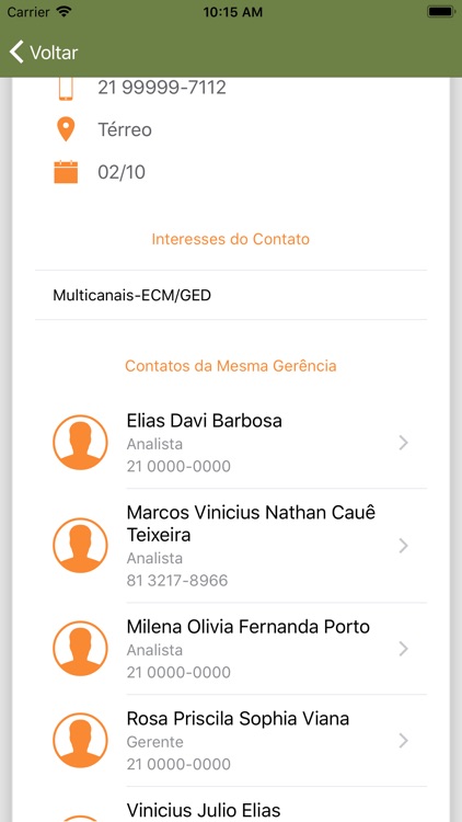 Contatos ONS screenshot-6