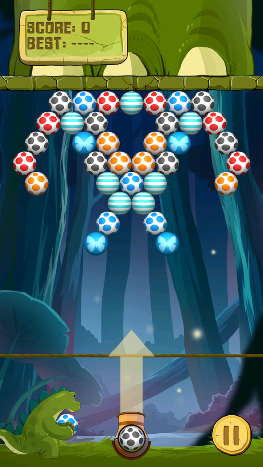 #4. Dynomite Egg Bubble Shooter (iOS) 由: Luu Trong