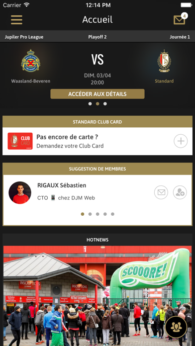 Standard Business App Screenshot