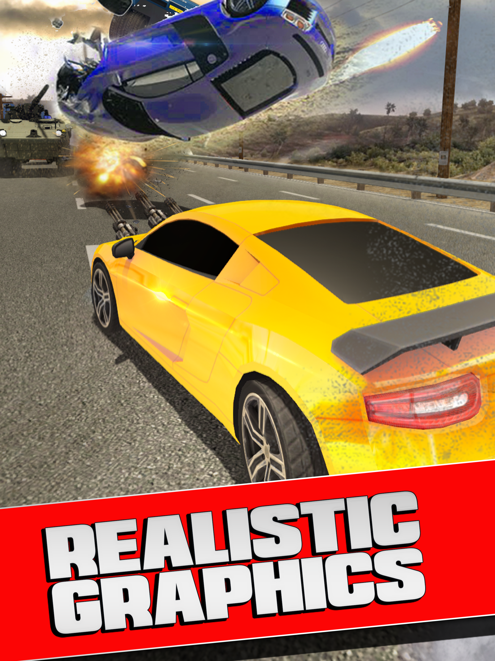 Death Race : Car Road Shooter