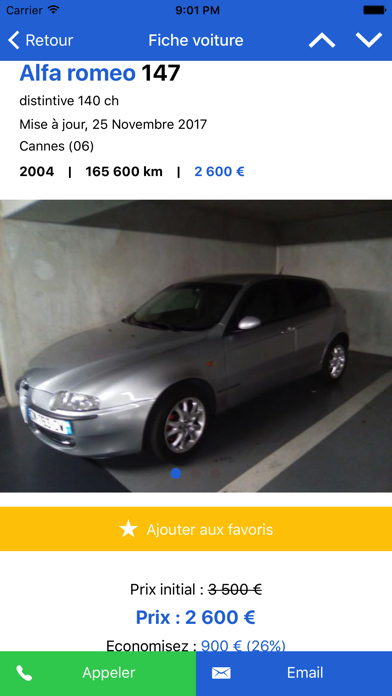 Screenshot #3 pour Autocadre : voitures occasion