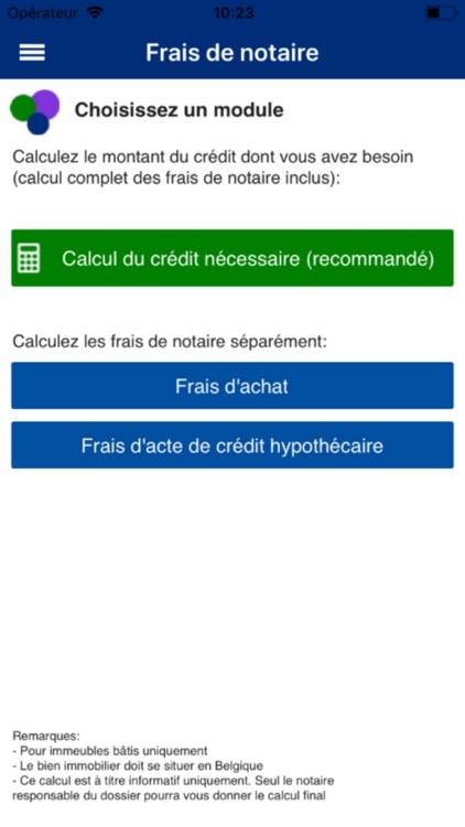Frais de notaire Belgique