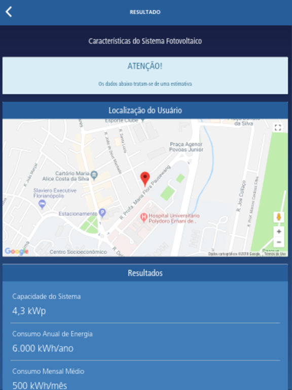 Screenshot #6 pour Simulador Solar - Solution