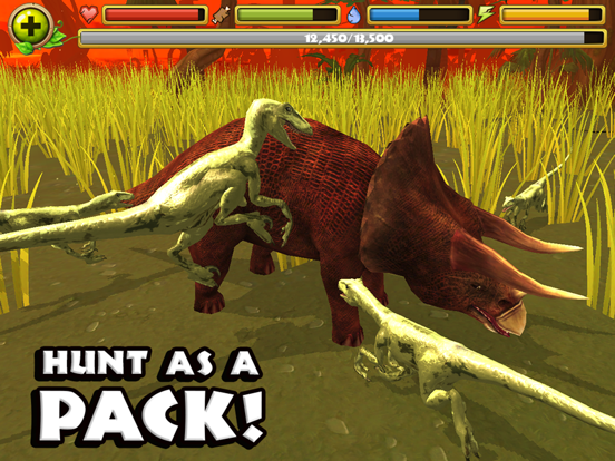 Dino Simulator: Velociraptor iPad app afbeelding 4