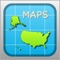 View quality USA maps conveniently and easily on your iPhone/iPod Touch