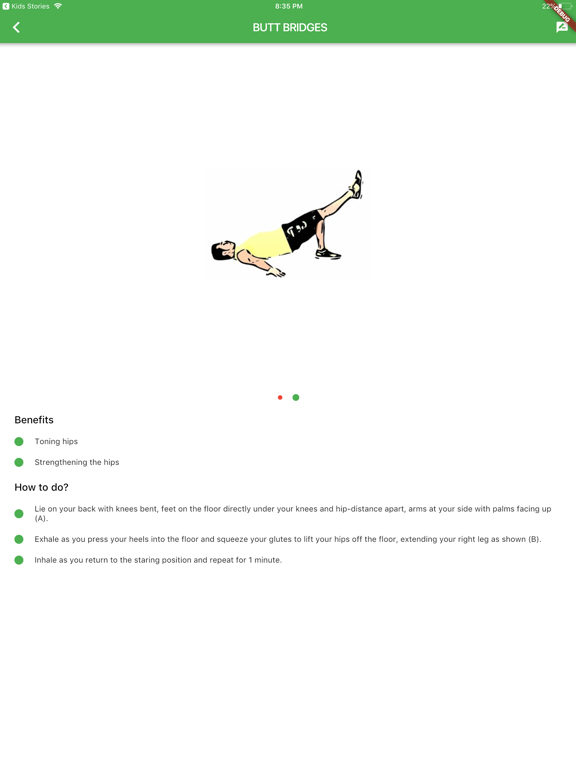 Whole Body Exercises iPad screenshot