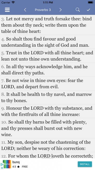 Proverbs & Psalms - King James screenshot 3