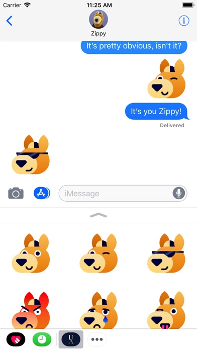 UA Zippy Stickers screenshot 3