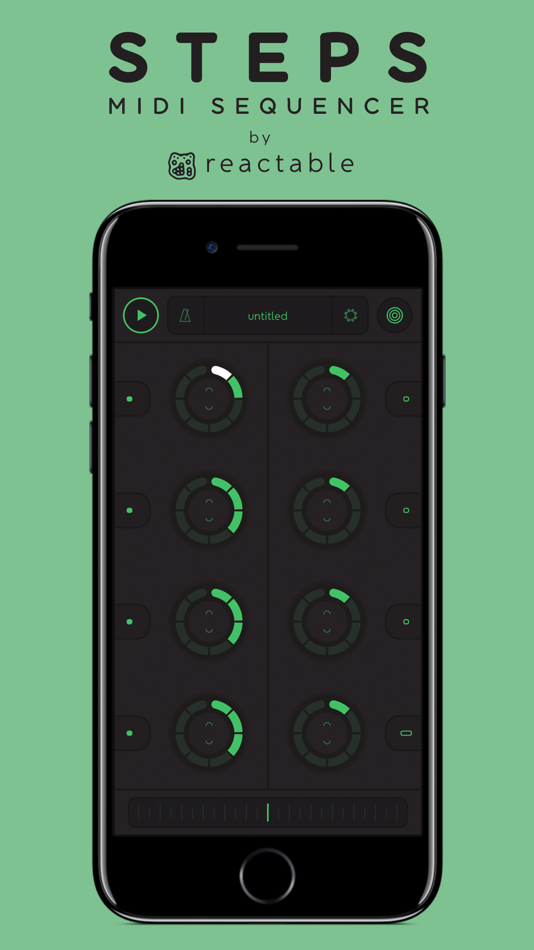 #1. STEPS - MIDI Sequencer (iOS) 由: Reactable Systems SL
