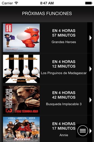 Cinemark Centroamérica screenshot 4