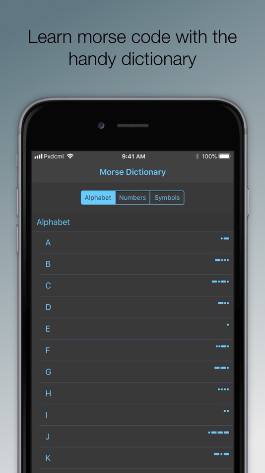 #2. Morse! (iOS) 由: Pixadecimal