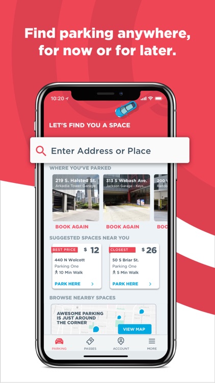 ParkWhiz - Find Parking Nearby screenshot-0