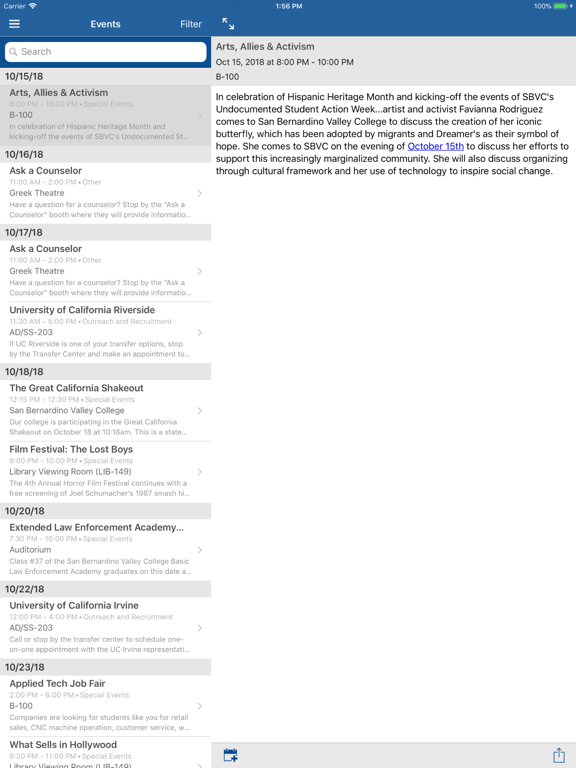 Screenshot #6 pour San Bernardino Valley College