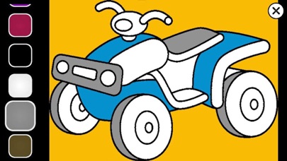 Coloring Cars And Vehicles iPhone screenshot