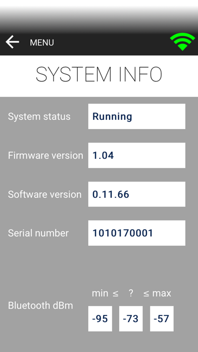 App screenshot