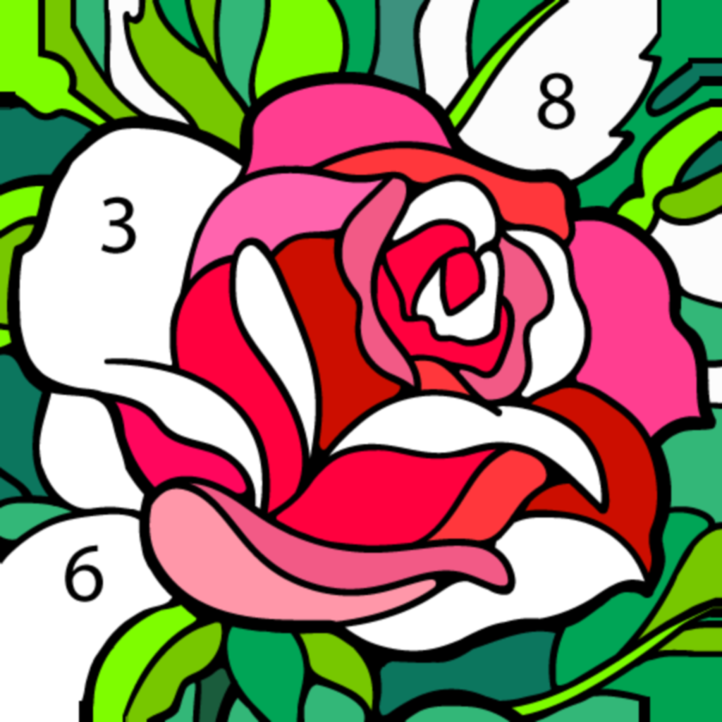 Happy Color – Color by Number App Icon
