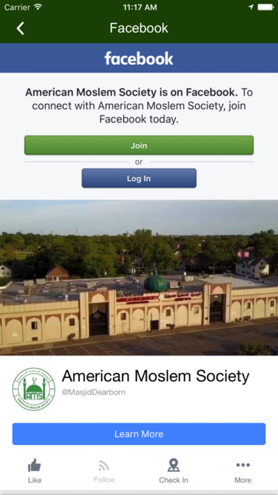 American Moslem Society (AMS) iPhone screenshot 3 - Lifestyle app