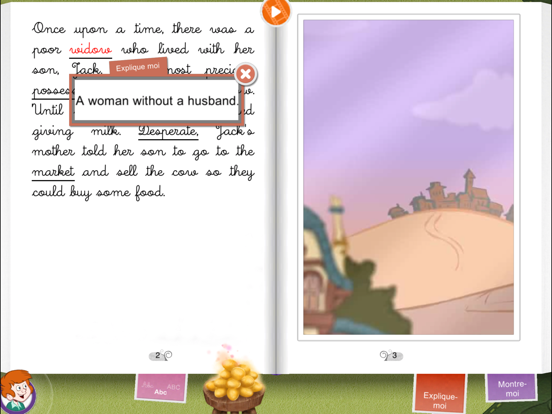 Discover Jack & the Beanstalk iPad screenshot