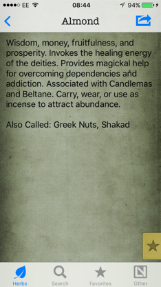 Herbs in Magick screenshot 5