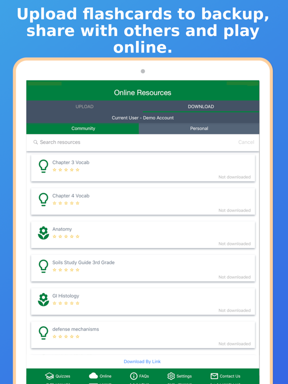 Screenshot #6 pour Topgrade Flashcard Maker