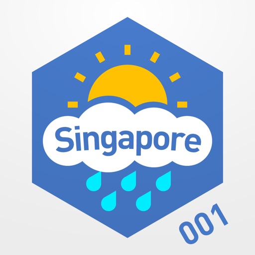 Singapore Rain Map Icon