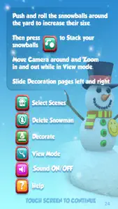 Snowman 3D screenshot #1 for iPhone