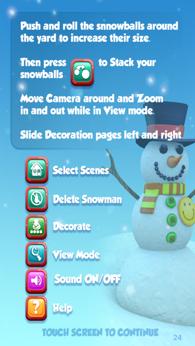 How to cancel & delete Snowman 3D from iphone & ipad 1