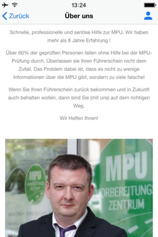 MPU Vorbereitungszentrum screenshot 2