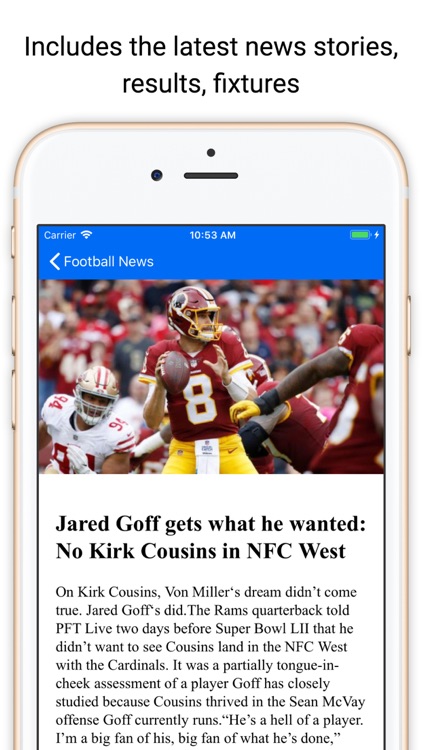 Touchdown News for NFL & CFB