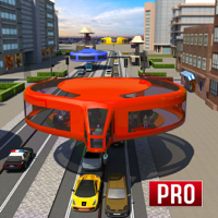 Futuristic Gyro Bus Driver 3D