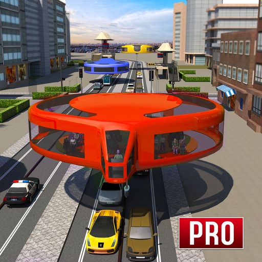 Futuristic Gyro Bus Driver 3D icon