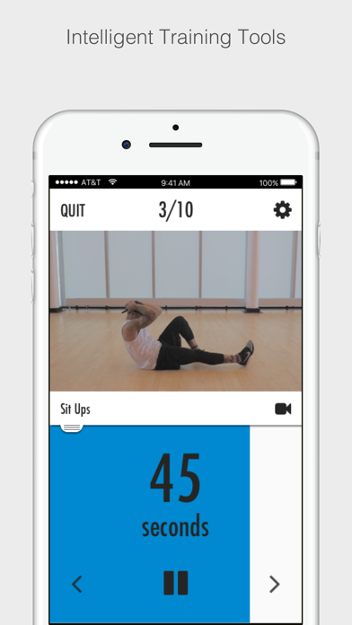 Abs & Core Workout Programのおすすめ画像1