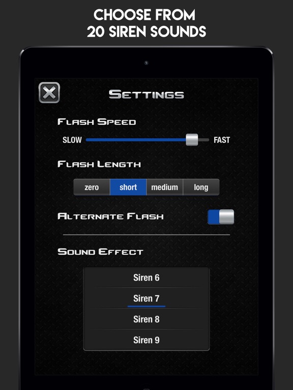 Screenshot #6 pour Police Siren - Lights & Sounds