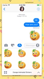 Annoying Orange Gif & Stickers Captura de tela 2