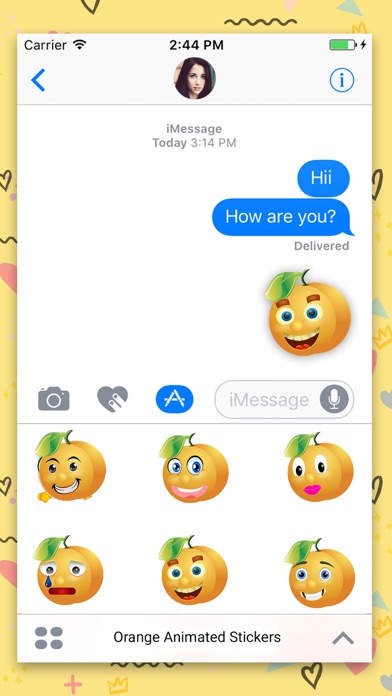 Annoying Orange Gif & Stickers screenshot 2