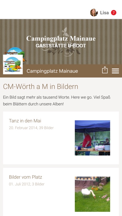 Campingplatz Mainaue