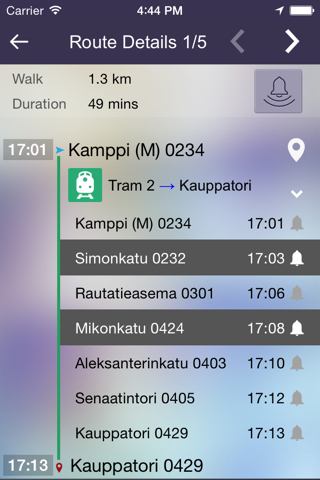 OnTimely, HSL, Helsinki, Uusim - náhled