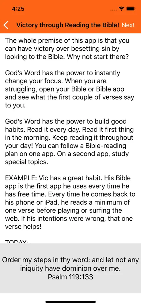 Victory through Christ!