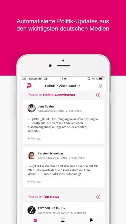 Polly - Politik in einer Hand