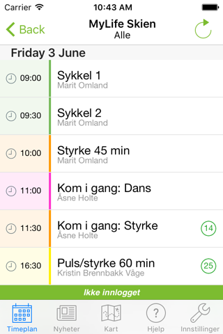 MyLife Skien screenshot 2