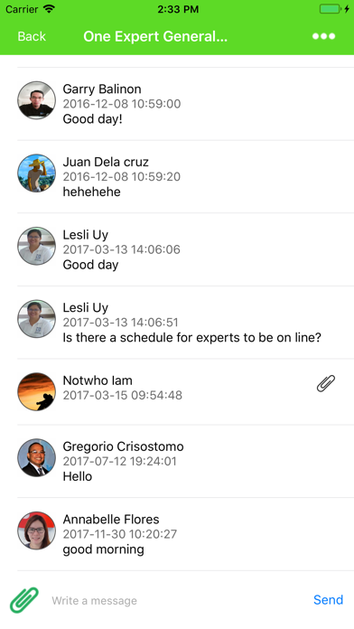 Screenshot #3 pour OneChat by OneExpert