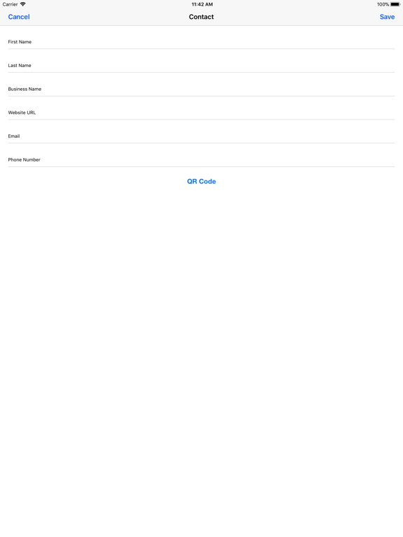 Screenshot #4 pour Contact QR Code