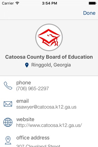 Catoosa County Public Schools screenshot 2
