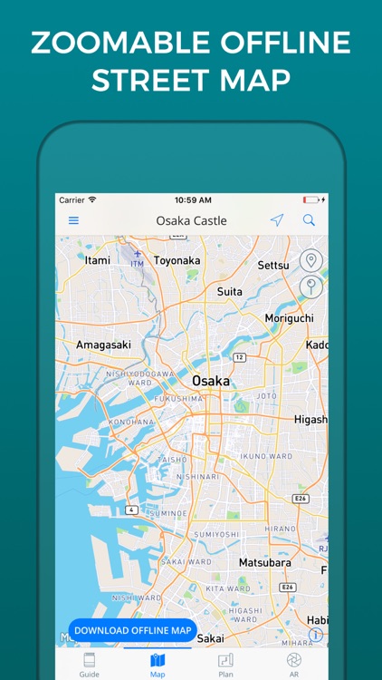 Osaka Castle Guide and Maps