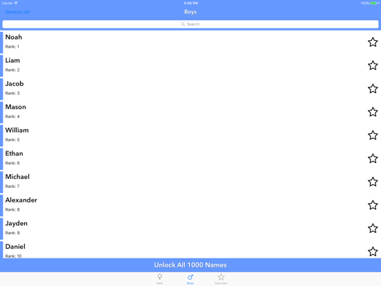 Screenshot #4 pour Baby Names LITE