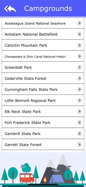 Campgrounds & Rv's In Maryland(圖3)-速報App