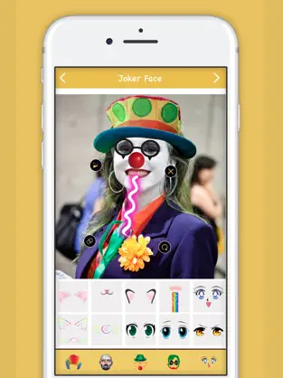 Captura de Pantalla 1 Joker Face Editor iphone