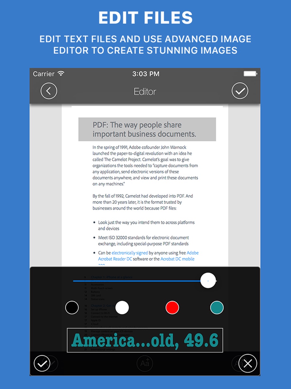 iPad screenshot