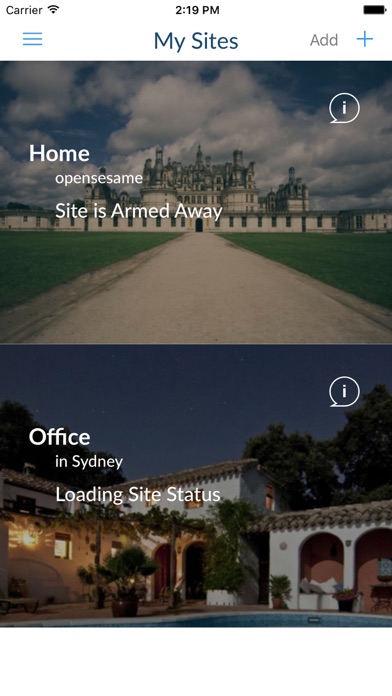 Screenshot #1 pour Côr Home Automation